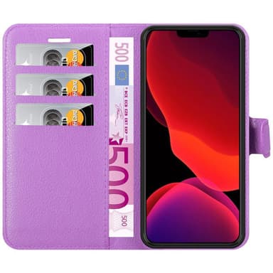 iPhone 12 MINI Pungetui Cover Case (Lilla)