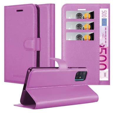 Samsung Galaxy A51 5G Pungetui Cover Case (Lilla)