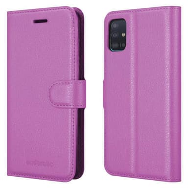 Samsung Galaxy A51 5G Pungetui Cover Case (Lilla)
