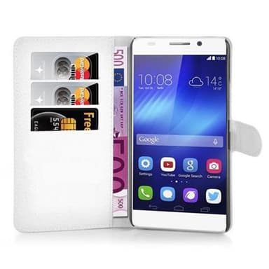 Honor 6 PLUS Pungetui Cover Case (Hvid)