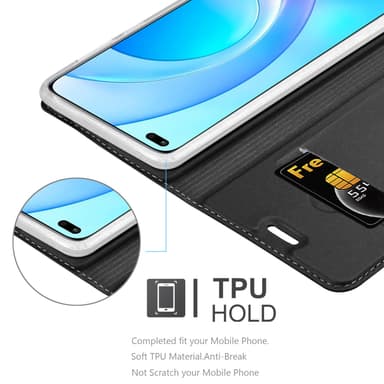 Honor 50 LITE Cover Etui Case (Sort)