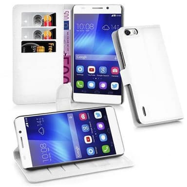 Honor 6 PLUS Pungetui Cover Case (Hvid)