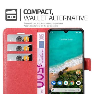Xiaomi Mi A3 Pungetui Cover Case (Rød)
