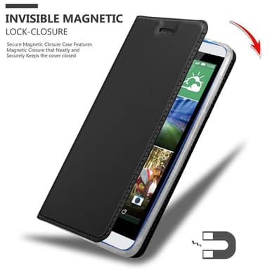 HTC Desire 820 Cover Etui Case (Sort)