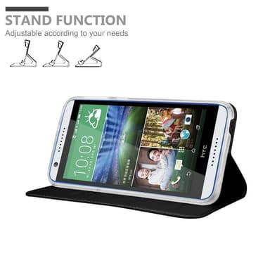 HTC Desire 820 Cover Etui Case (Sort)