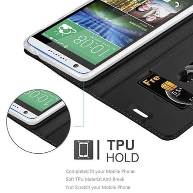 HTC Desire 820 Cover Etui Case (Sort)