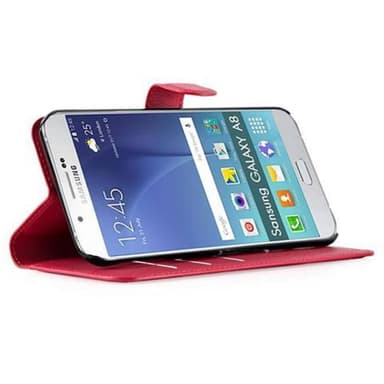 Samsung Galaxy A8 2015 Pungetui Cover Case (Rød)
