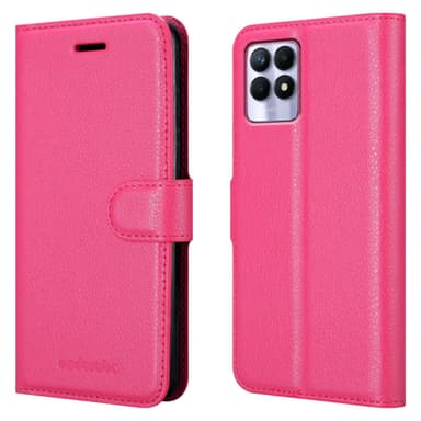 Realme 8i / Narzo 50 4G Pungetui Cover Case (Lyserød)