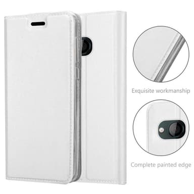 HTC U PLAY Cover Etui Case (Sølv)