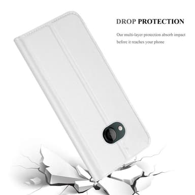 HTC U PLAY Cover Etui Case (Sølv)