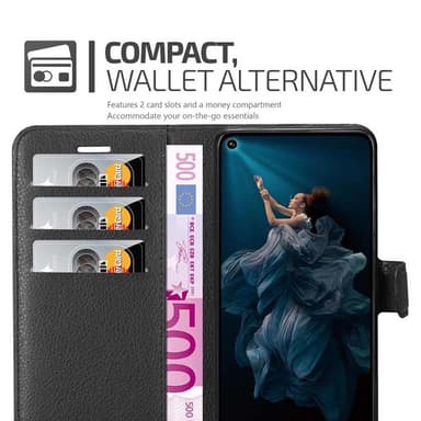 Honor 20 PRO Pungetui Cover Case (Sort)