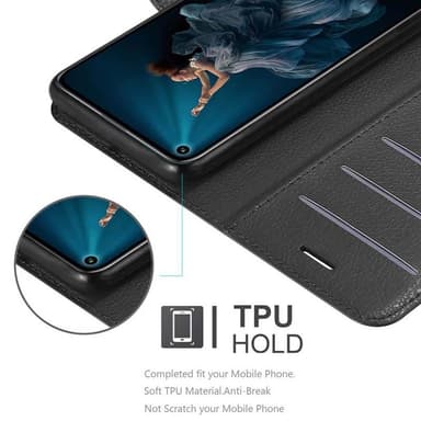 Honor 20 PRO Pungetui Cover Case (Sort)