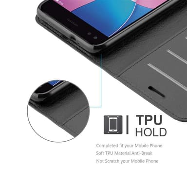 Huawei Enjoy 7 Pungetui Cover Case (Sort)
