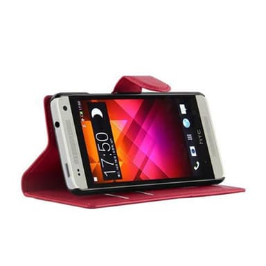 HTC ONE M4 MINI Pungetui Cover Case (Rød)