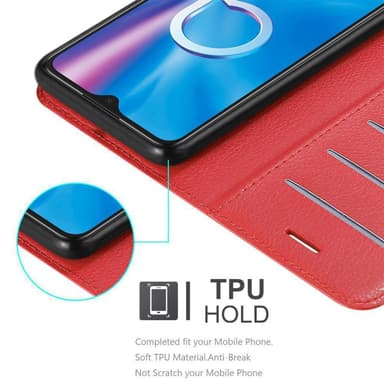 Alcatel 1S 2020 Pungetui Cover Case (Rød)