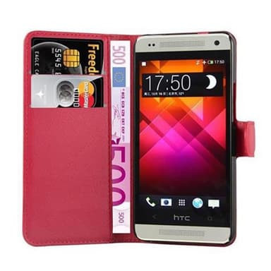 HTC ONE M4 MINI Pungetui Cover Case (Rød)