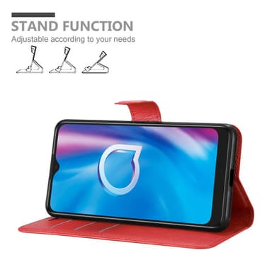 Alcatel 1S 2020 Pungetui Cover Case (Rød)