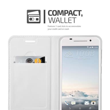 HTC ONE A9 Cover Etui Case (Sølv)