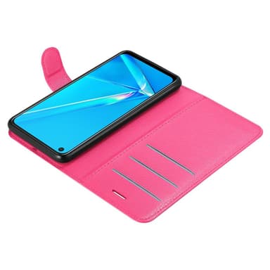 Oppo A92 Pungetui Cover Case (Lyserød)