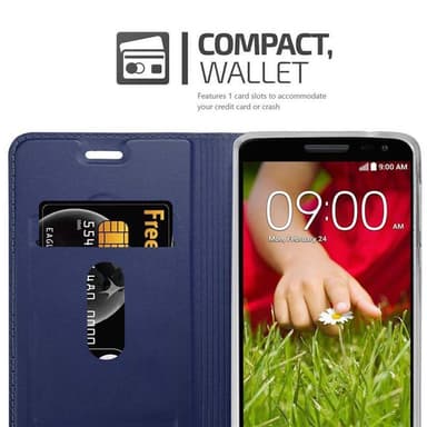 LG G2 MINI Cover Etui Case (Blå)