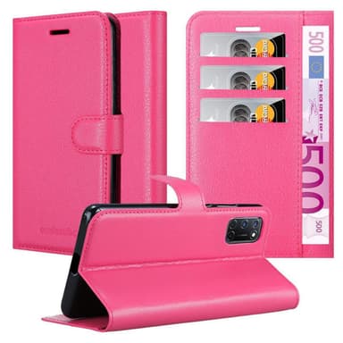 Oppo A92 Pungetui Cover Case (Lyserød)