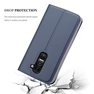 LG G2 MINI Cover Etui Case (Blå)