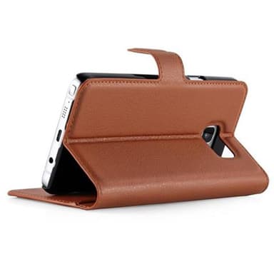 Samsung Galaxy NOTE 5 Pungetui Cover Case (Brun)