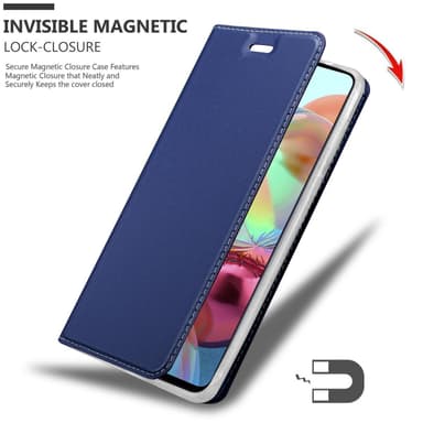 Samsung Galaxy A71 5G Cover Etui Case (Blå)