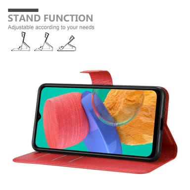 Samsung Galaxy M33 5G Pungetui Cover Case (Rød)