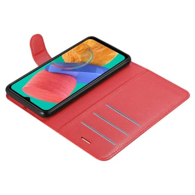 Samsung Galaxy M33 5G Pungetui Cover Case (Rød)