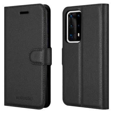 Huawei P40 PRO / P40 PRO+ Pungetui Cover Case (Sort)
