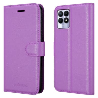 Realme 8i / Narzo 50 4G Pungetui Cover Case (Lilla)