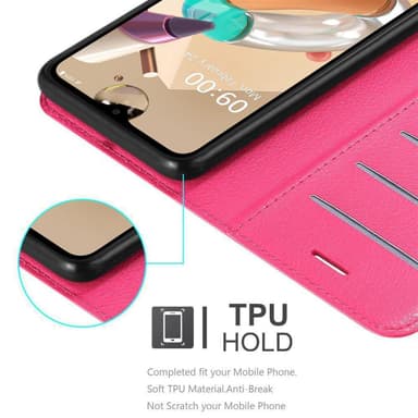 LG K41S Pungetui Cover Case (Lyserød)