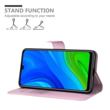 Huawei P SMART 2020 Pungetui Cover Case (Lyserød)