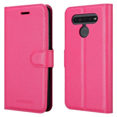 LG K41S Pungetui Cover Case (Lyserød)