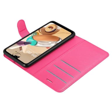 LG K41S Pungetui Cover Case (Lyserød)