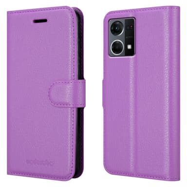 Realme 7 5G Pungetui Cover Case (Lilla)