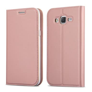 Samsung Galaxy GRAND PRIME Cover Etui Case (Lyserød)