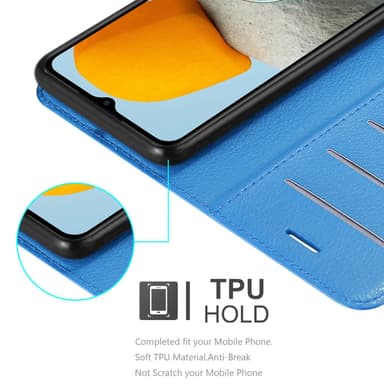 Samsung Galaxy M23 5G Pungetui Cover Case (Blå)