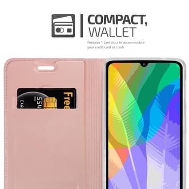 Huawei Y6P Cover Etui Case (Lyserød)