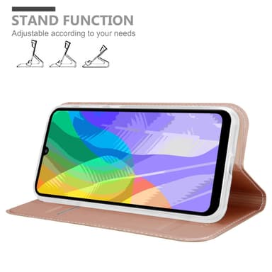 Huawei Y6P Cover Etui Case (Lyserød)