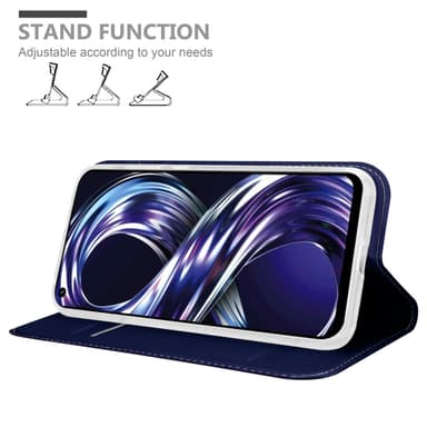 Realme 8i / Narzo 50 4G Cover Etui Case (Blå)
