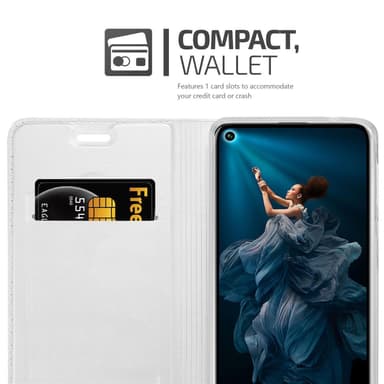 Honor 20 PRO Cover Etui Case (Sølv)