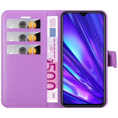 Realme 5 / 5i / 6i / C3 Pungetui Cover Case (Lilla)
