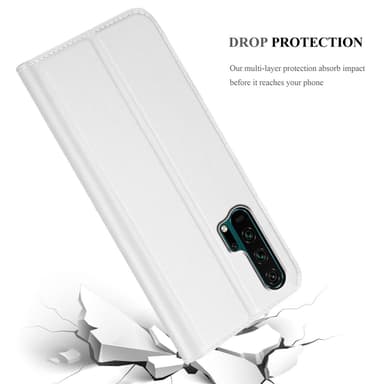 Honor 20 PRO Cover Etui Case (Sølv)