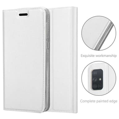 Samsung Galaxy A71 4G Cover Etui Case (Sølv)