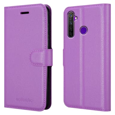 Realme 5 / 5i / 6i / C3 Pungetui Cover Case (Lilla)