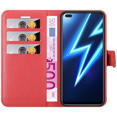 Realme 6 PRO Pungetui Cover Case (Rød)