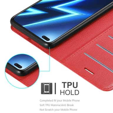 Realme 6 PRO Pungetui Cover Case (Rød)