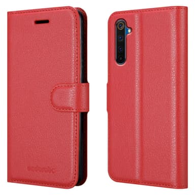 Realme 6 PRO Pungetui Cover Case (Rød)